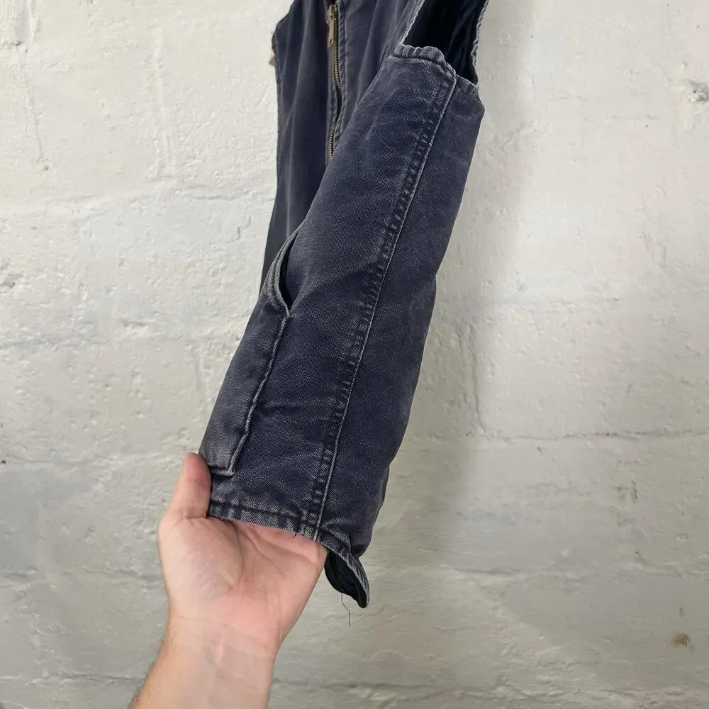 Vintage Faded Carhartt Quilted Artic Vest “Midnight Blue”